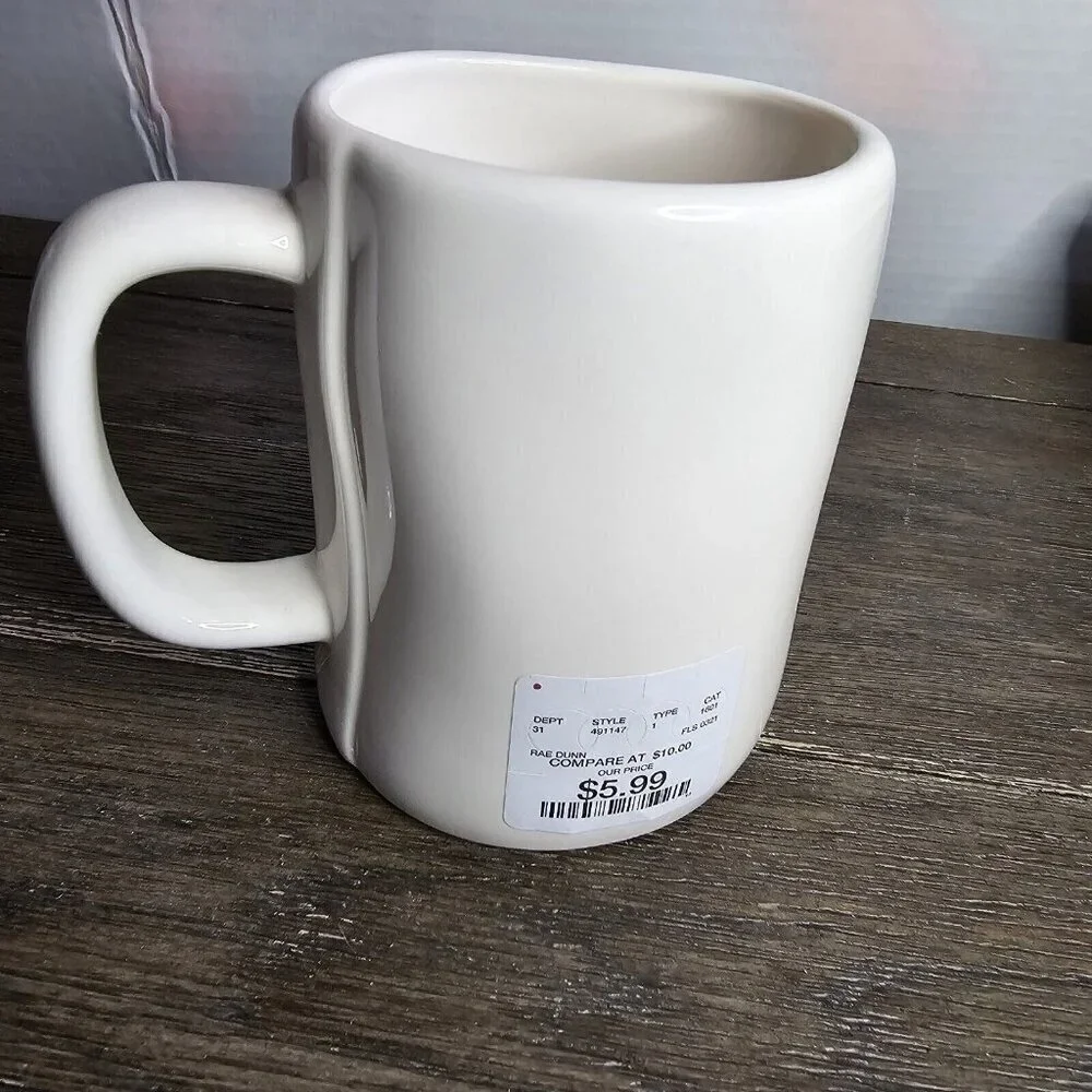 NWT Rae Dunn Artisan On Fleek Mug 2021 Magenta Farmhouse Basics